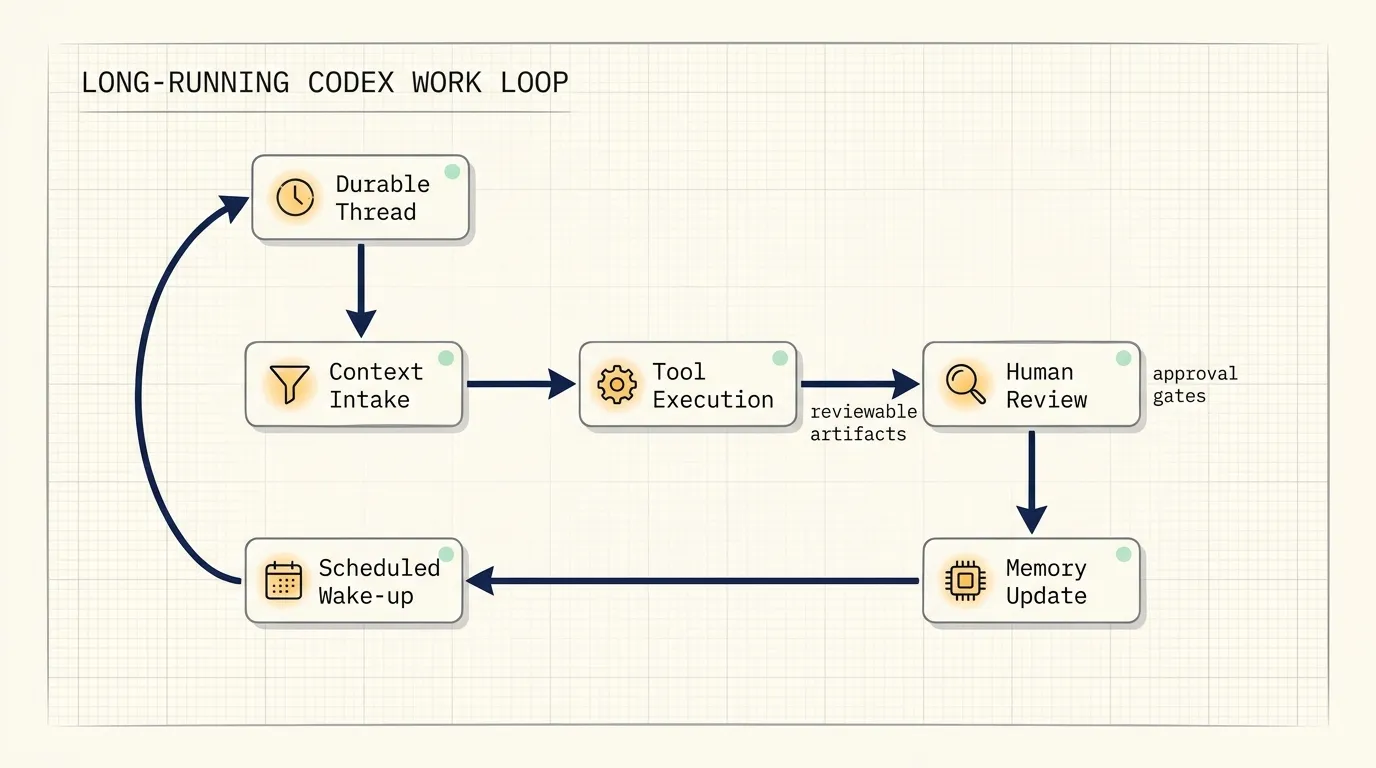 Long-running task loop